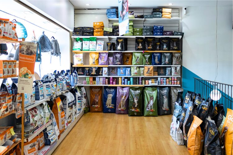 Tienda especializada para mascotas