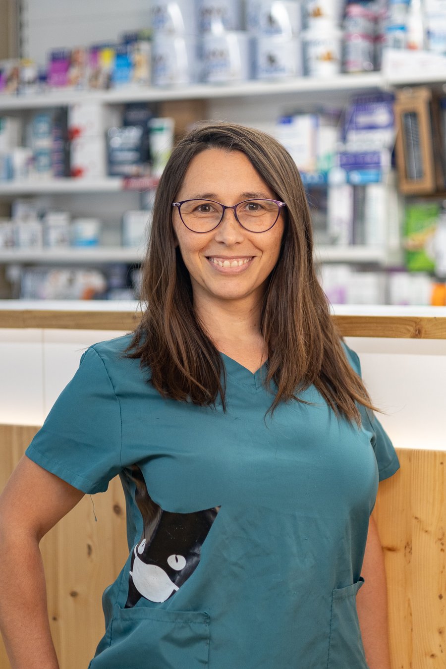 Yolanda Rosselló Albiol, auxiliar de veterinaria y recepcionista
